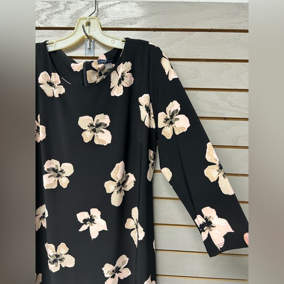 Tommy Hilfiger Black Dress with Pink Floral Design - Picture 6 of 8